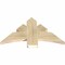 Ekena Millwork Davenport Rough Sawn Timber Gable Bracket, Douglas Fir, 36"W x 21"H x 2"D x 6"F, 14/12 Pitch GBW036X21X0206DAV00RDF - alternate 4